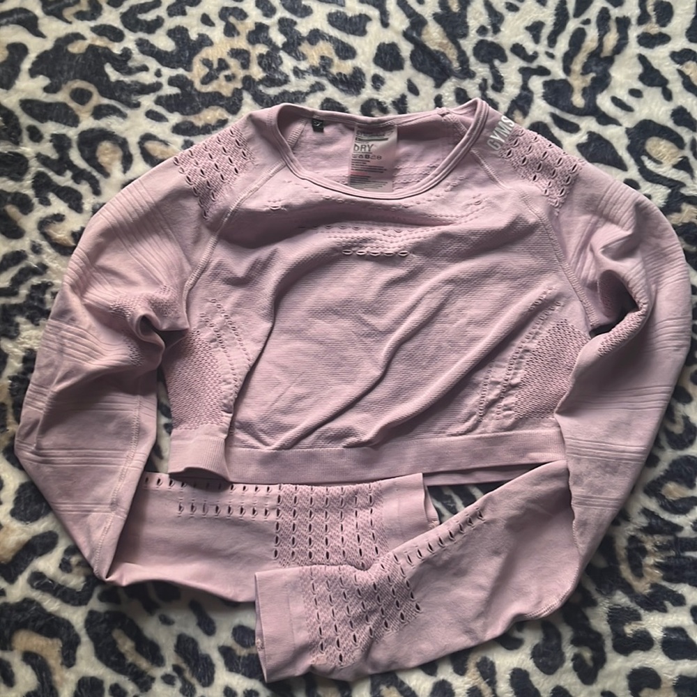 Gymshark Crop Top Long Sleeve